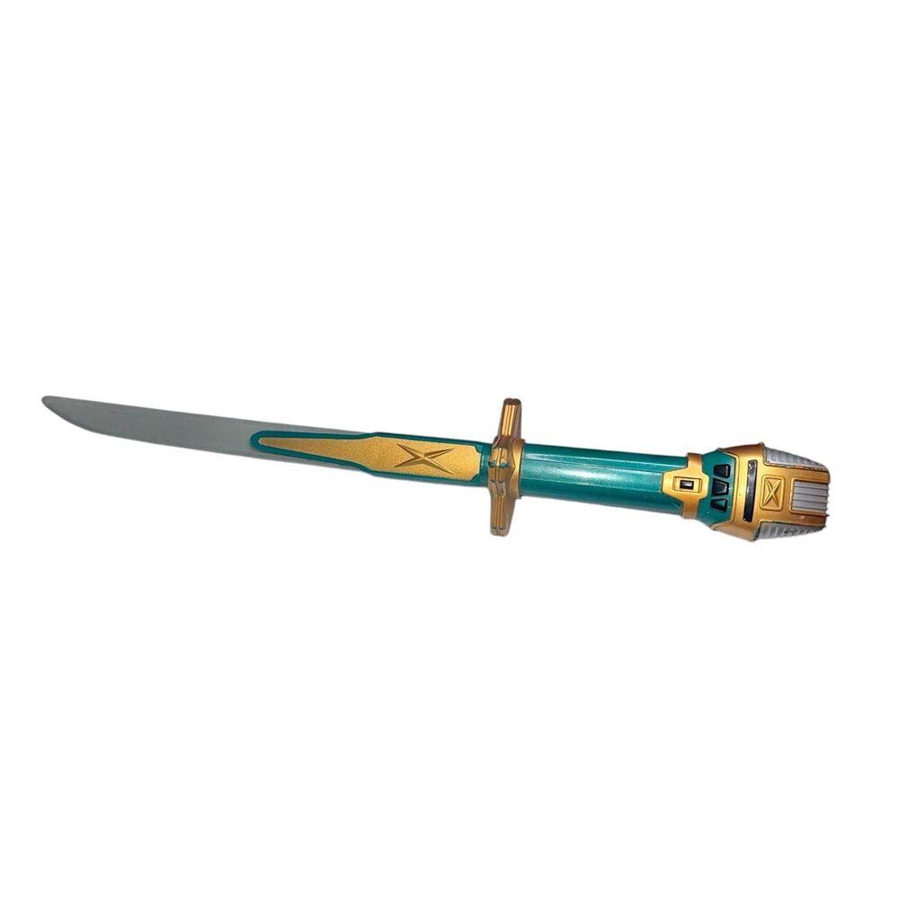 2002 Bandai Power Rangers Ninja Storm Green Samurai Saber